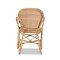 Baxton Studio Genna Modern Bohemian Natural Brown Finished Rattan Dining Chair 205-12675 - alternate 9